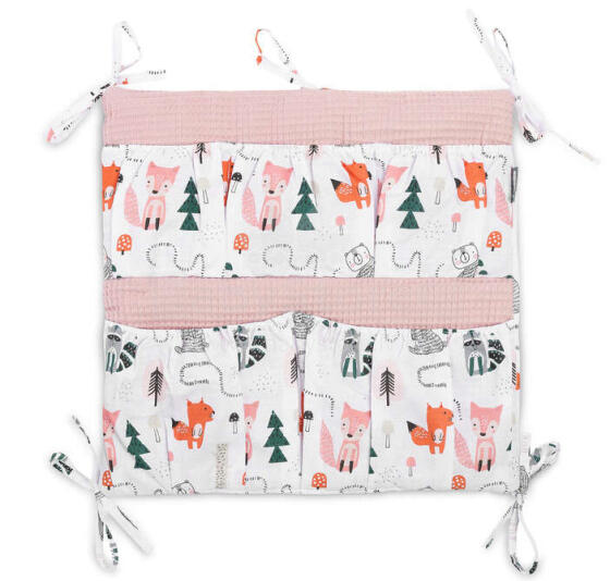 BED ORGANIZER WAFFLE - PINK