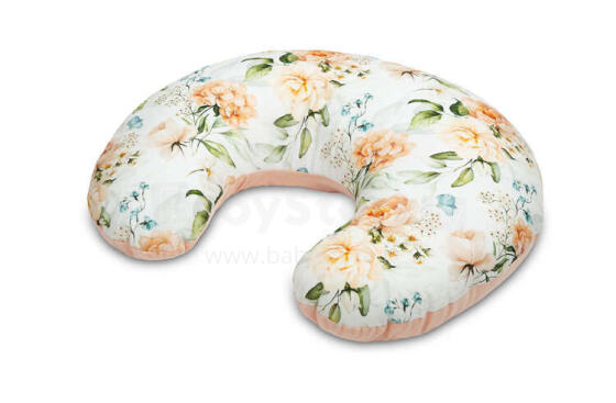 PILLOW FOR FEEDING VELVET PEONY PEACH