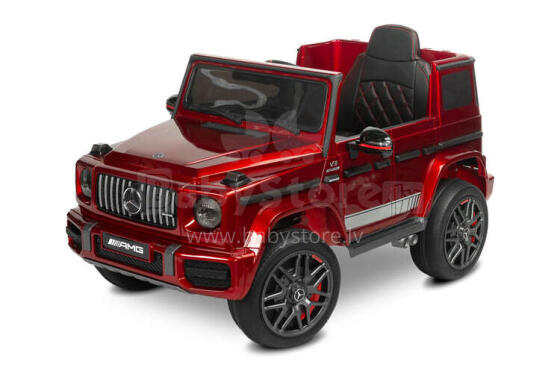 BATTERY RIDE-ON VEHICLE MERCEDES BENZ G63 AMG WINE RED