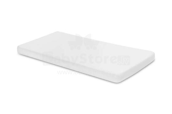 BED SHEET JERSEY DELUXE WHITE 120x60