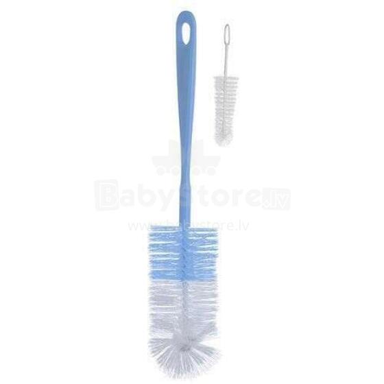 721/01 BRUSH FOR BOTTLES AND TEATS BLUE