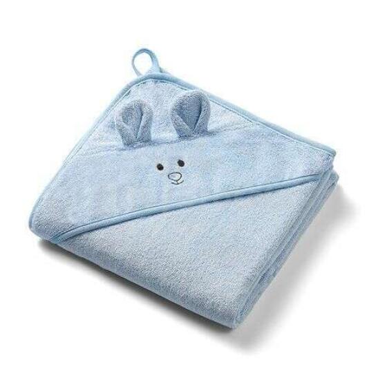 1553/02 BATH WEAR. BAMBOO 100 X 100 BLUE