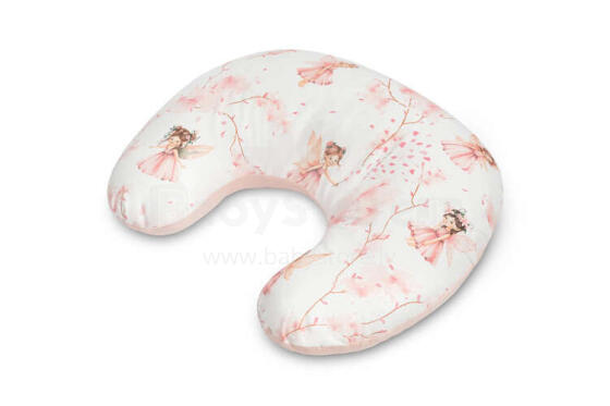 MUSLIN PILLOW FOR FEEDING - FAIRY PINK