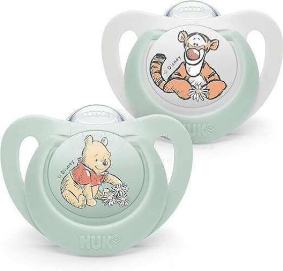 730890 STAR SILICONE PACIFIER 0-6 2PCS/BOX