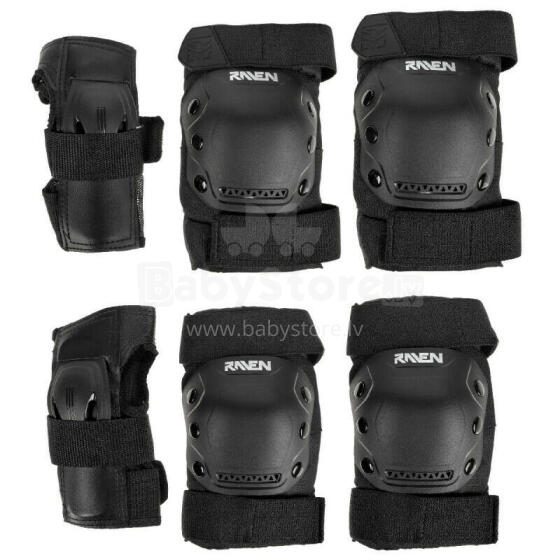 Комплект защиты Raven Dexard Black (M)