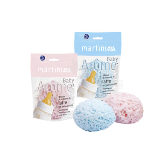 Martini Spugna Aroma Sponge Art.168566 bērnu sūklis ar piena aromātu