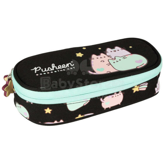 Ikonka Art.KX3765_1 Pusheen pastelis ar atlokāmu maisiņu penālis