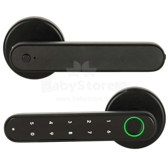 Ikonka Art.KX3854 Pirkstu nospieduma kods durvju rokturis bluetooth