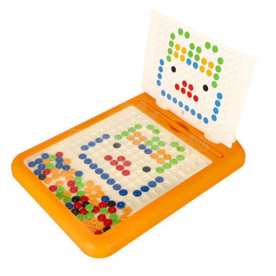 Ikonka Art.KX3859_1 Magnetic board dots bunny