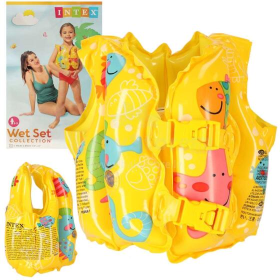 Ikonka Art.KX3996 BESTWAY 59661 children's inflatable life jacket