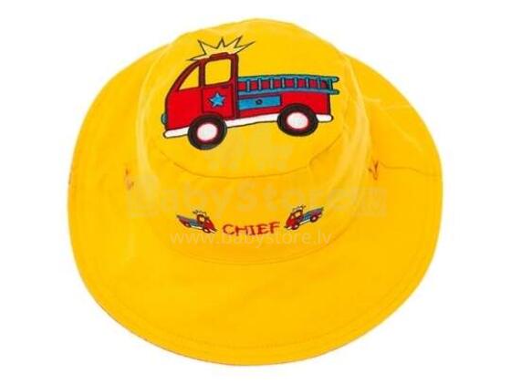 FlapJack Summer Hat Police Art.HS-S-FP  Bērnu  panama no 6 līdz 24 mēn.