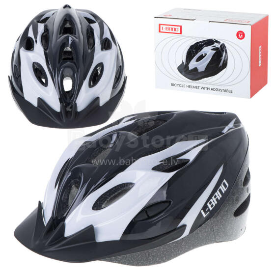 Ikonka Art.KX5070 L-BRNO Regulējama velosipēda ķivere M izmērs 54-58cm
