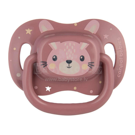 CANPOL BABIES silikona māneklītis CUTE ANIMALS, 18+ mėn., 34/926_pin