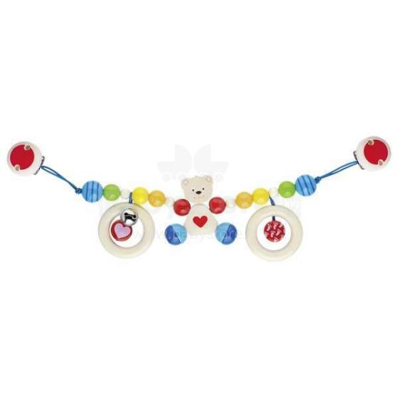Goki Wood Toy Art.65313 Rattles for stroller
