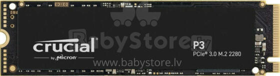 Твердотельный накопитель Dysk Crucial P3 500 ГБ M.2 2280 PCI-E x4 Gen3 NVMe (CT500P3SSD8)
