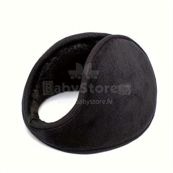 Home Company Winter Warm Ear Art.169385 Black Мужские теплые наушники, складные/легкие