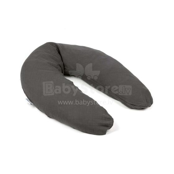 Doomoo Comfy Big barošanas spilvens/pakaviņš, Tetra Grey