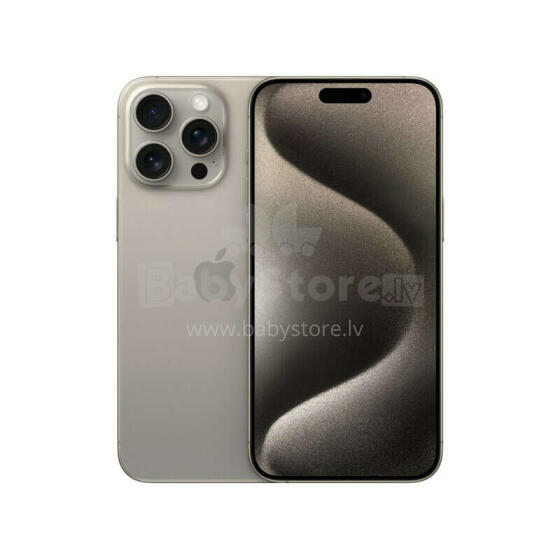 Apple iPhone 15 Pro Max, 17 см (6,7 дюйма), две SIM-карты, iOS 17, 5G, USB Type-C, 512 ГБ, титановый