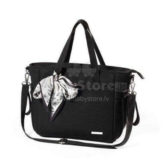 1571/01 MOM'S BAG/STROLLER BAG CARMEN, BLACK