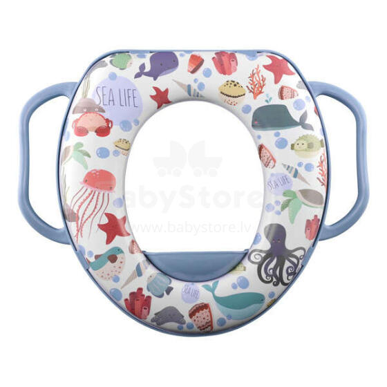 Lorelli Training Seat Art.10130680009 Blue Sea Сидение/Накладка для унитаза, мягкая, с ручками