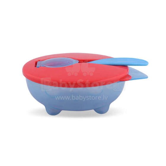 Lorelli Bowl Art.10230580001 Blue Bļoda ar vāku un karoti