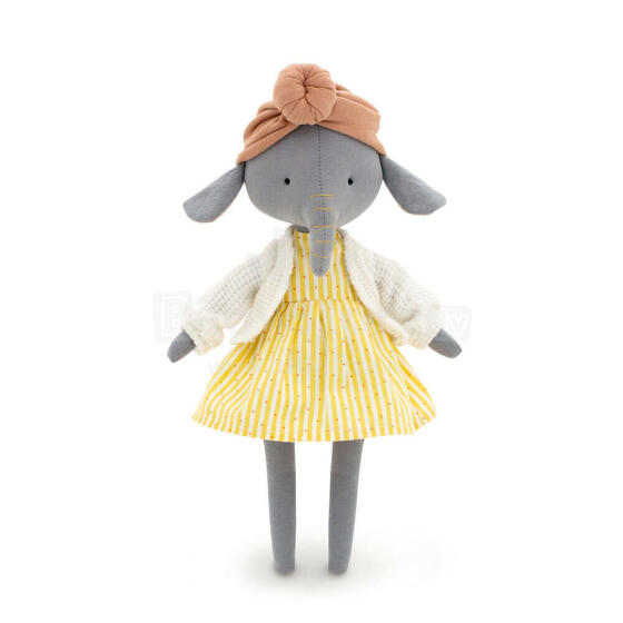 Orange Toys Cotti Motti Art.CM04-04 Mīkstā rotaļlieta Zilonis (29cm)