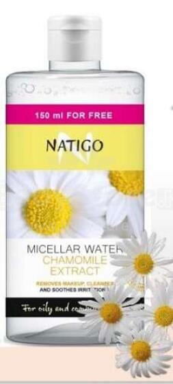 Micelār.ūdens Natigo Cham. 650ml