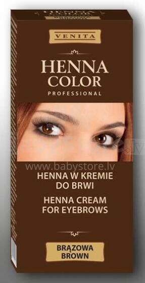 HENNA DO BRWI W KREMIE BRAZOWA 15 ml