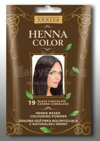 Henna Color Zok Nr19 Tum.šok.25 gr