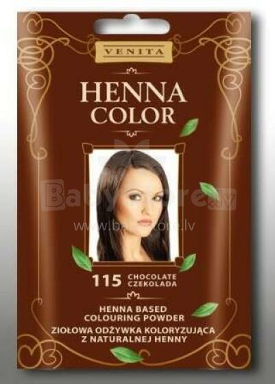 HENNA COLOR ZOK Nr 115 CZEKOLADA