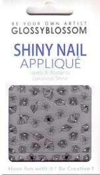 Shiny Nail App-Floral Garden-Midnight