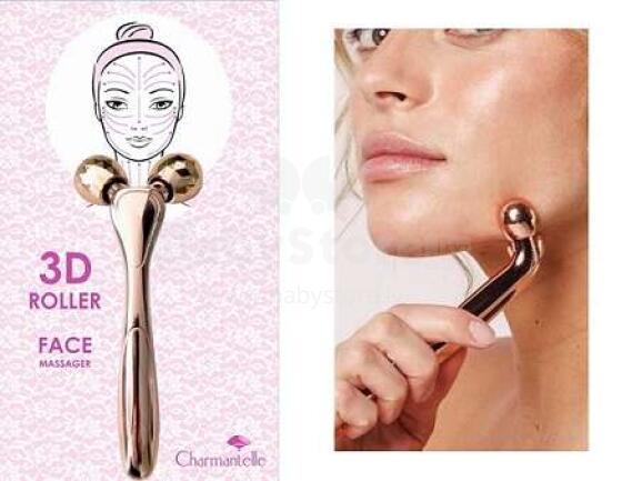 3D Rose gold massage roller 42*95mm