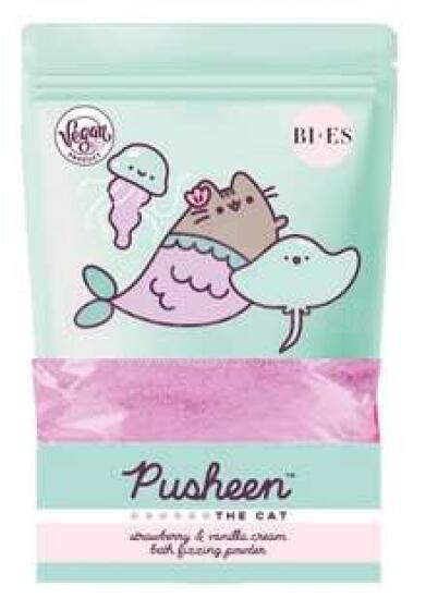 Vannas pulveris Pusheen Strawb&Vanilla 250g