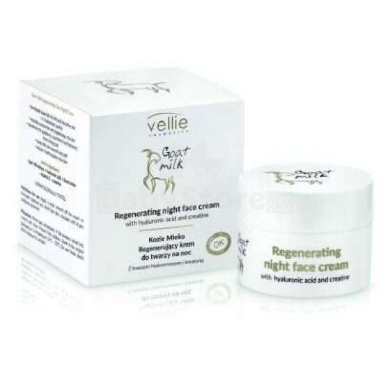 Goat Milk Regenerating face night cream 50ml