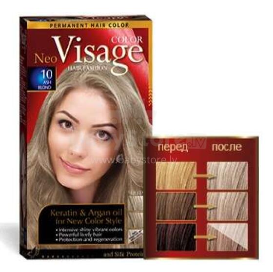 Hair Color Visage 10 Ash Blond