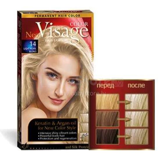 Matu krāsa Visage 14 Light Pearl Blond