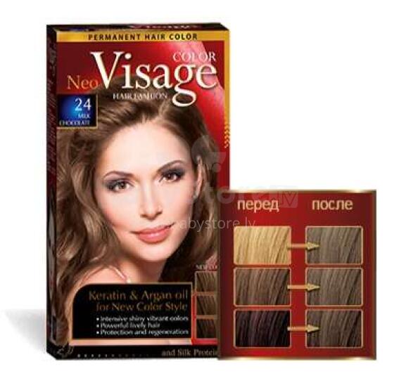 Hair Color Visage 24 Milk Chocolate
