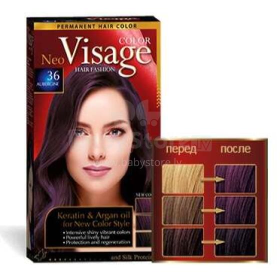 Hair Color Visage 36 Aubergine