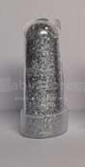 Глиттер 1г SILVER