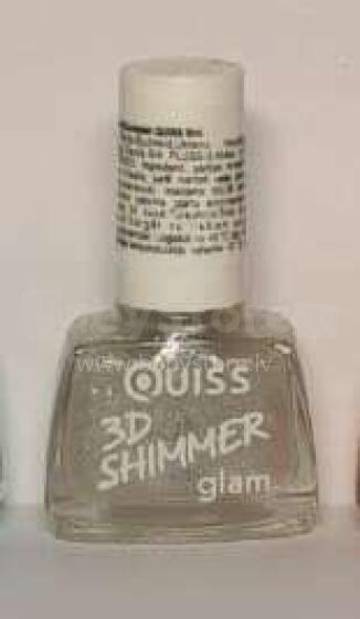 Лак Quiss 3D Shimmer Glam 6мл №03