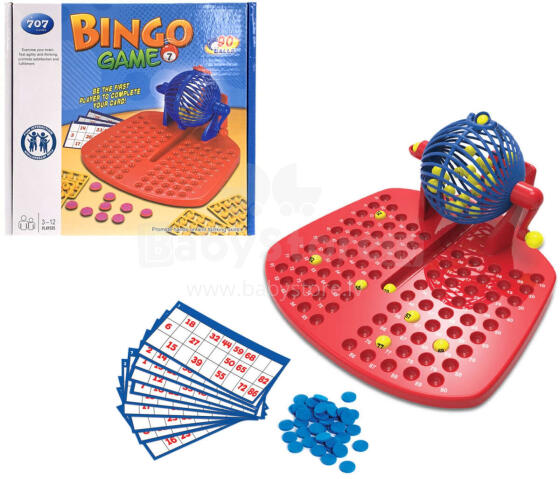 I-Toys Art.A-0590 Spēle Bingo Loto