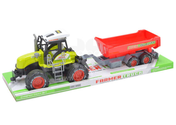 TRAKTOR Z PRZYCZEPĄ