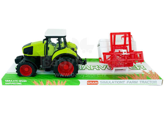 TRAKTOR Z PRZYCZEPĄ