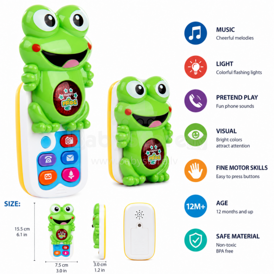 I-Toys Musical Telephone Art.173141 Музыкальный игрушечный телефон