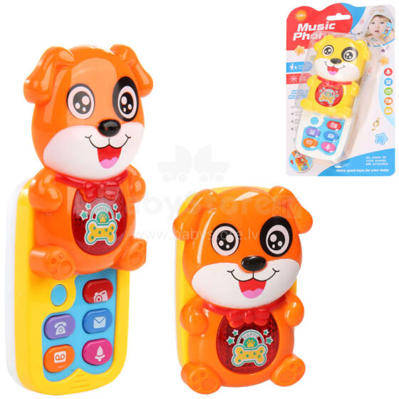 TELEFON MUZYCZNY PIESEK NA BATERIE
