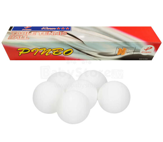 PIŁKI DO PING PONGA 6 SZTUK