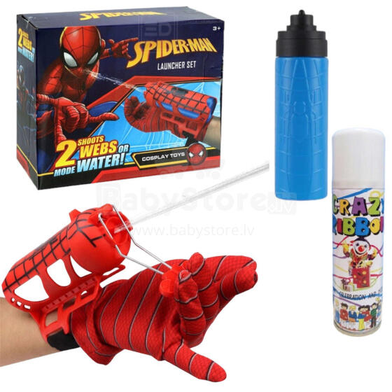 RĘKAWICA SPIDER-MAN STRZELAJĄCA SIECIĄ