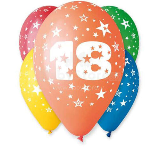 BALON NADRUK 18 12  5SZT
