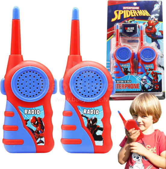 WALKIE TALKIE SPIDER-MAN