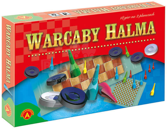 GRA HALMA,WARCABY